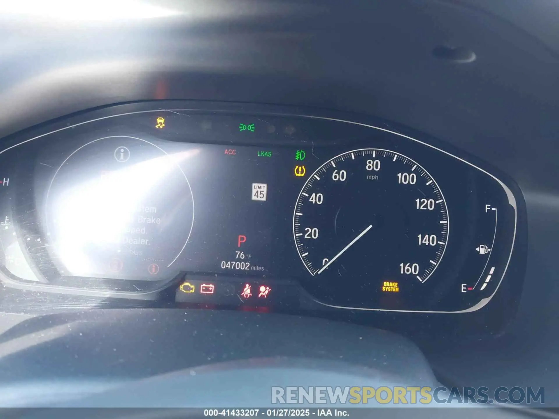 7 Photograph of a damaged car 1HGCV1F34KA072372 HONDA ACCORD 2019