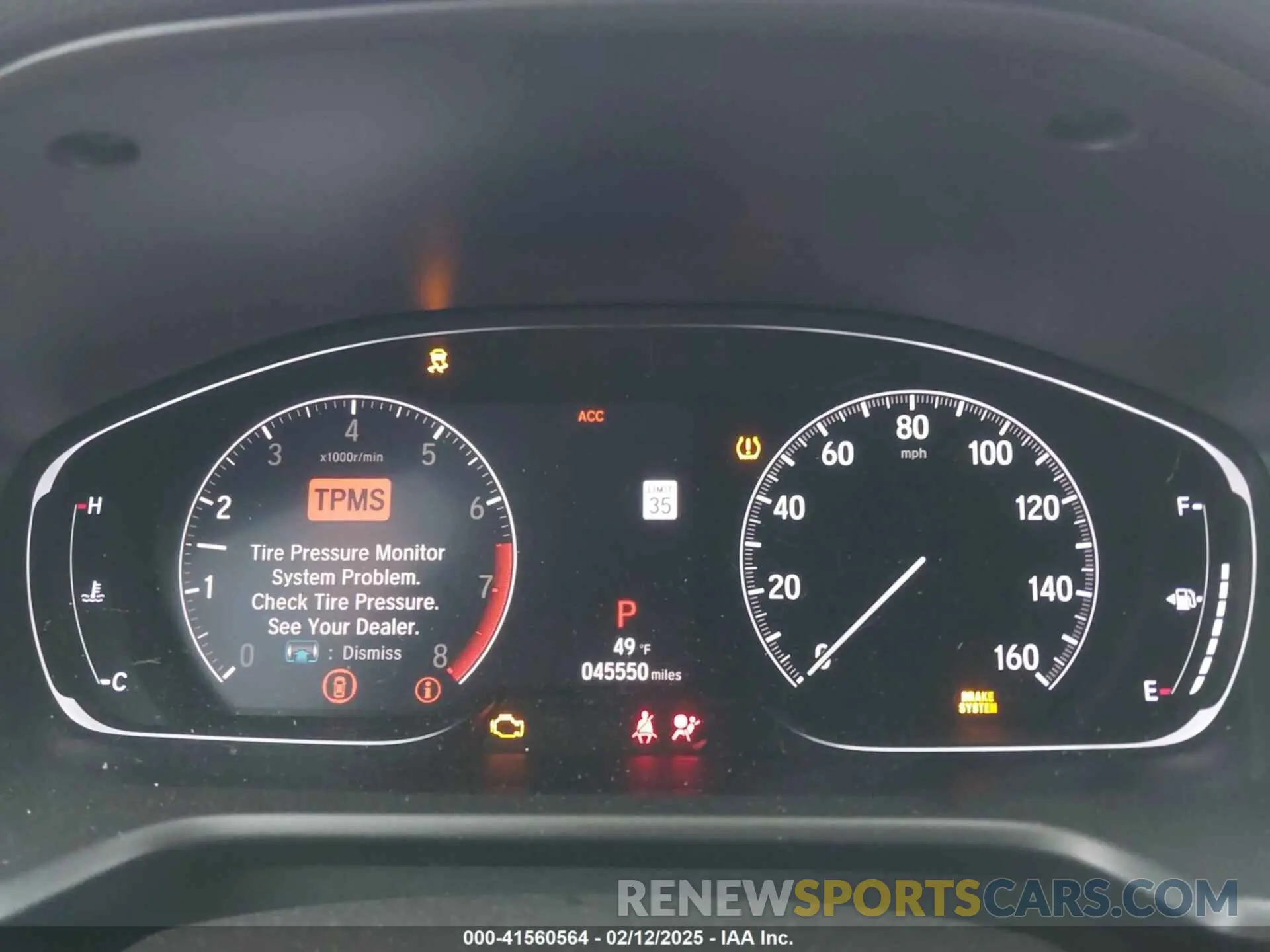 7 Photograph of a damaged car 1HGCV1F34KA078978 HONDA ACCORD 2019