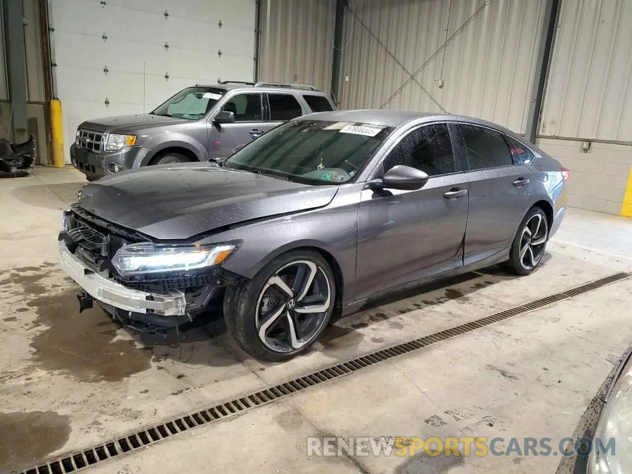 1 Photograph of a damaged car 1HGCV1F34KA084151 HONDA ACCORD 2019