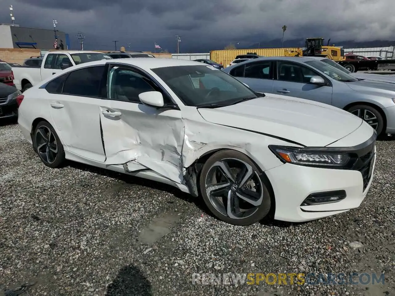 4 Photograph of a damaged car 1HGCV1F34KA086529 HONDA ACCORD 2019