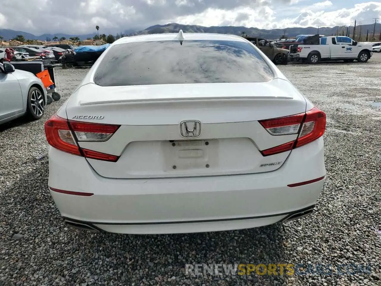 6 Photograph of a damaged car 1HGCV1F34KA086529 HONDA ACCORD 2019