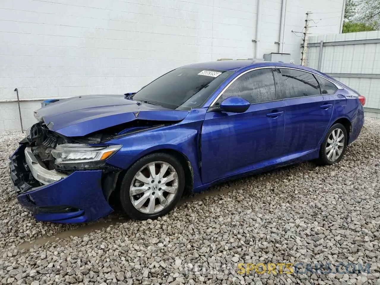 1 Photograph of a damaged car 1HGCV1F34KA094100 HONDA ACCORD 2019