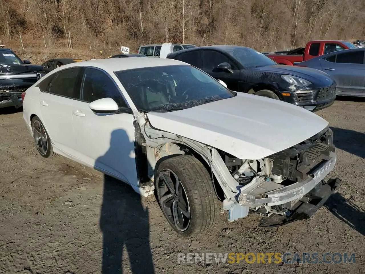 4 Photograph of a damaged car 1HGCV1F34KA096073 HONDA ACCORD 2019