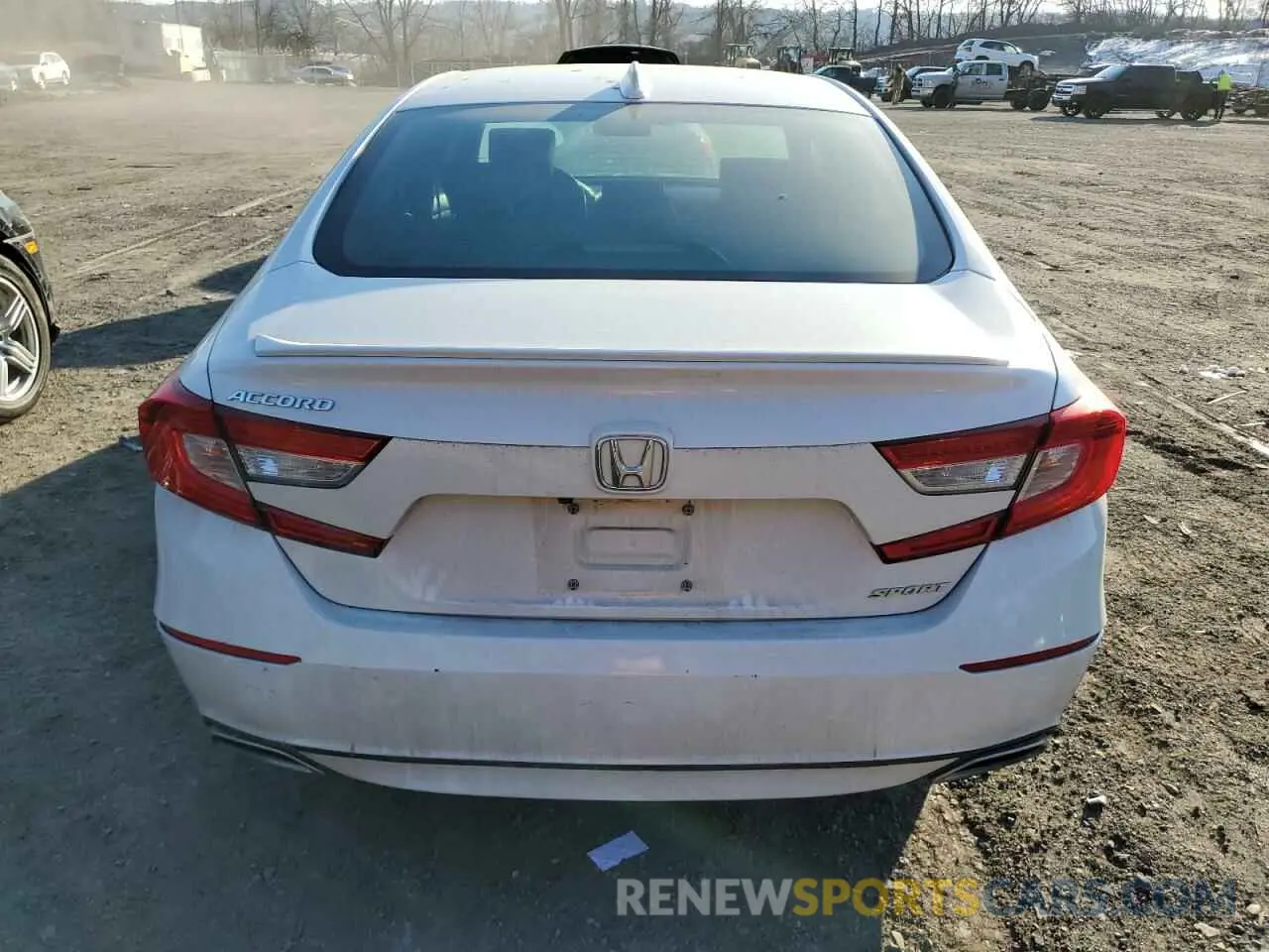 6 Photograph of a damaged car 1HGCV1F34KA096073 HONDA ACCORD 2019