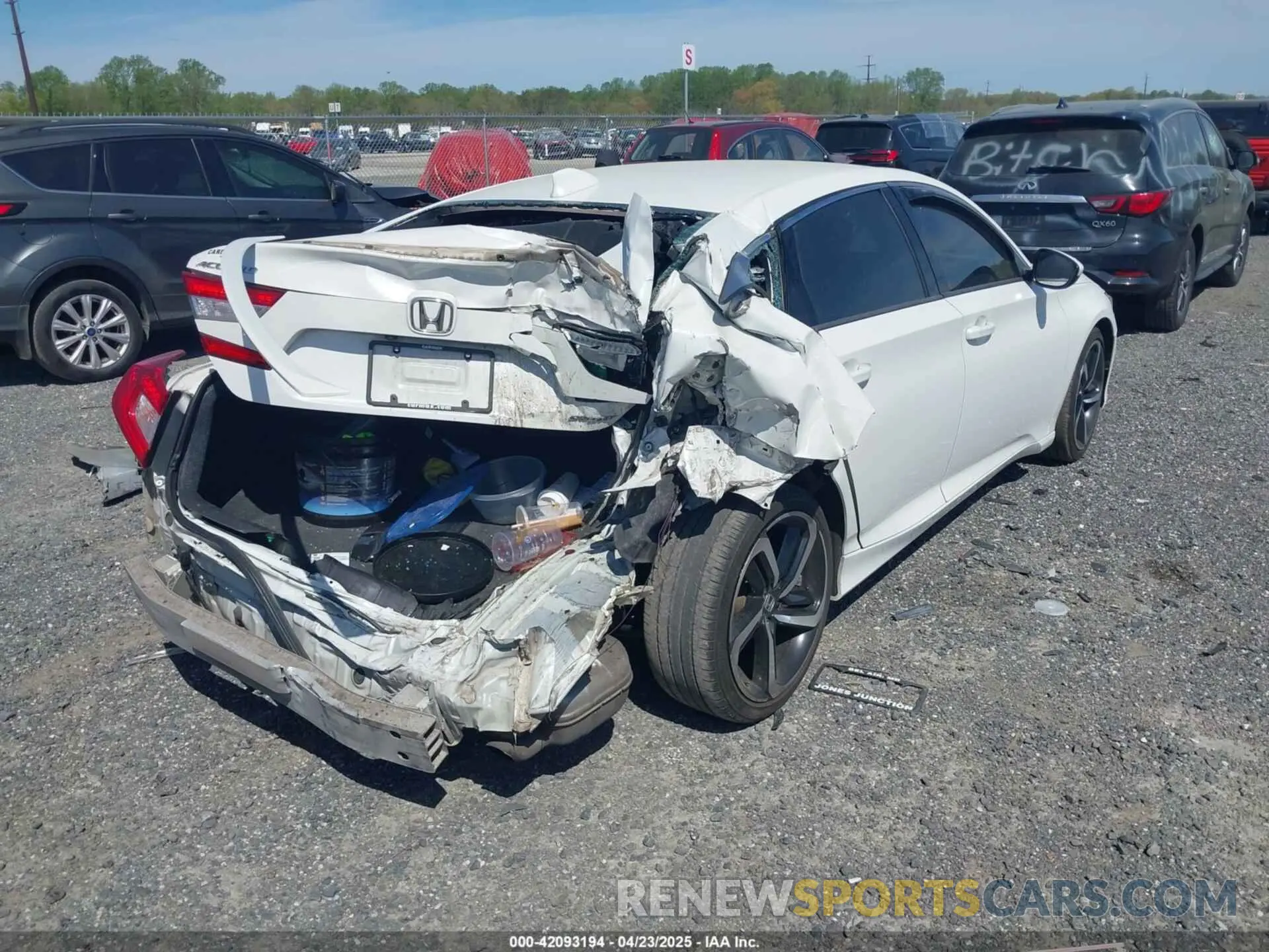 4 Photograph of a damaged car 1HGCV1F34KA101711 HONDA ACCORD 2019