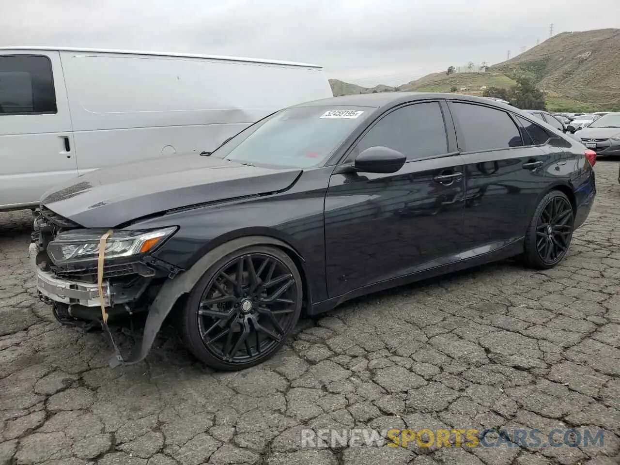 1 Photograph of a damaged car 1HGCV1F34KA104978 HONDA ACCORD 2019