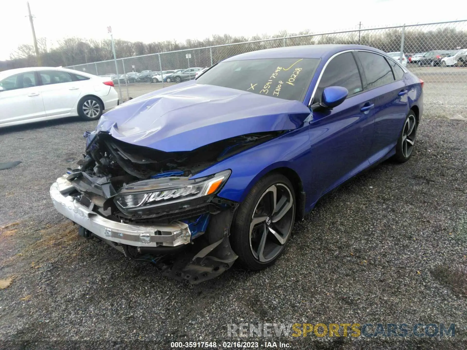 2 Photograph of a damaged car 1HGCV1F34KA140265 HONDA ACCORD 2019