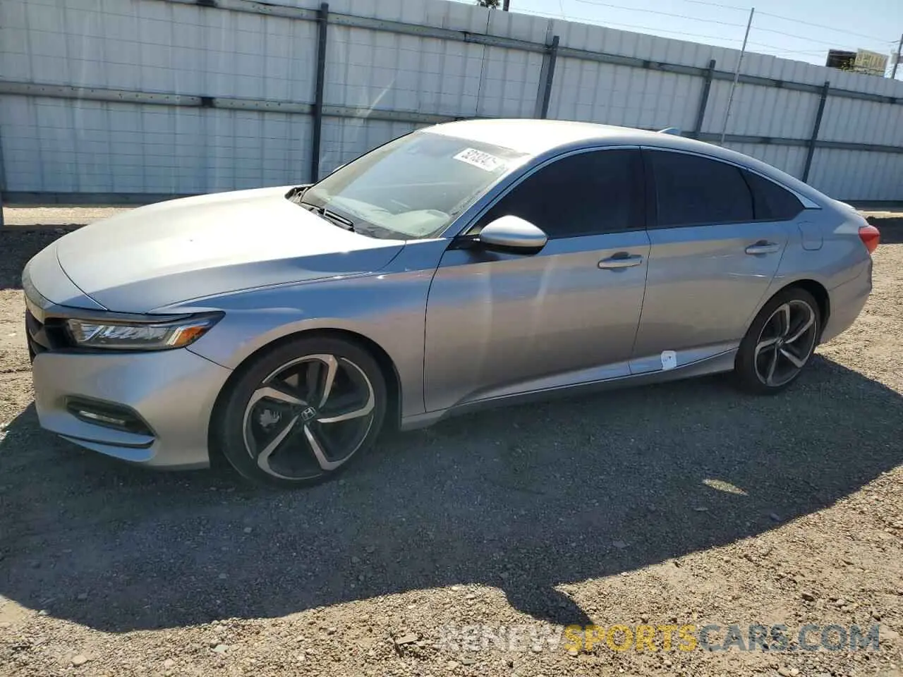 1 Photograph of a damaged car 1HGCV1F34KA145983 HONDA ACCORD 2019