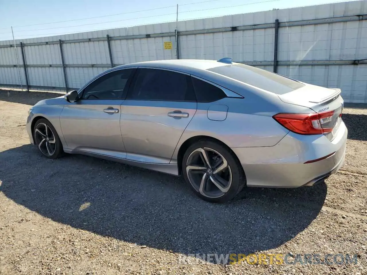 2 Photograph of a damaged car 1HGCV1F34KA145983 HONDA ACCORD 2019