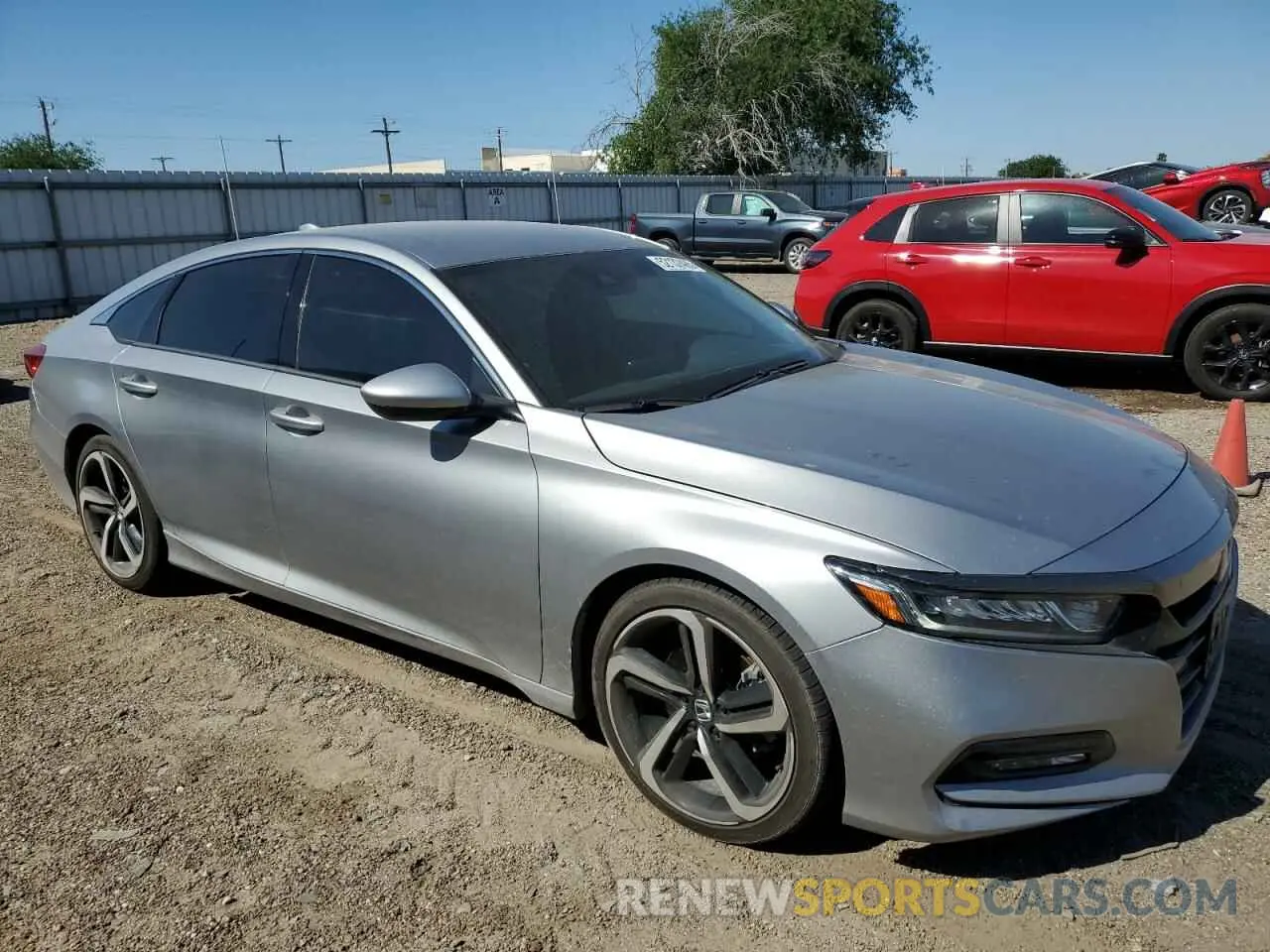 4 Photograph of a damaged car 1HGCV1F34KA145983 HONDA ACCORD 2019