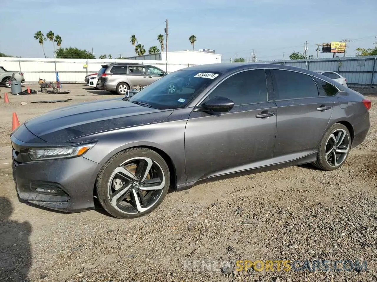1 Photograph of a damaged car 1HGCV1F34KA147989 HONDA ACCORD 2019
