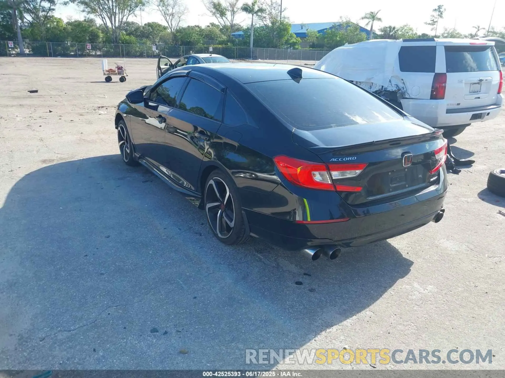 3 Photograph of a damaged car 1HGCV1F34KA155624 HONDA ACCORD 2019