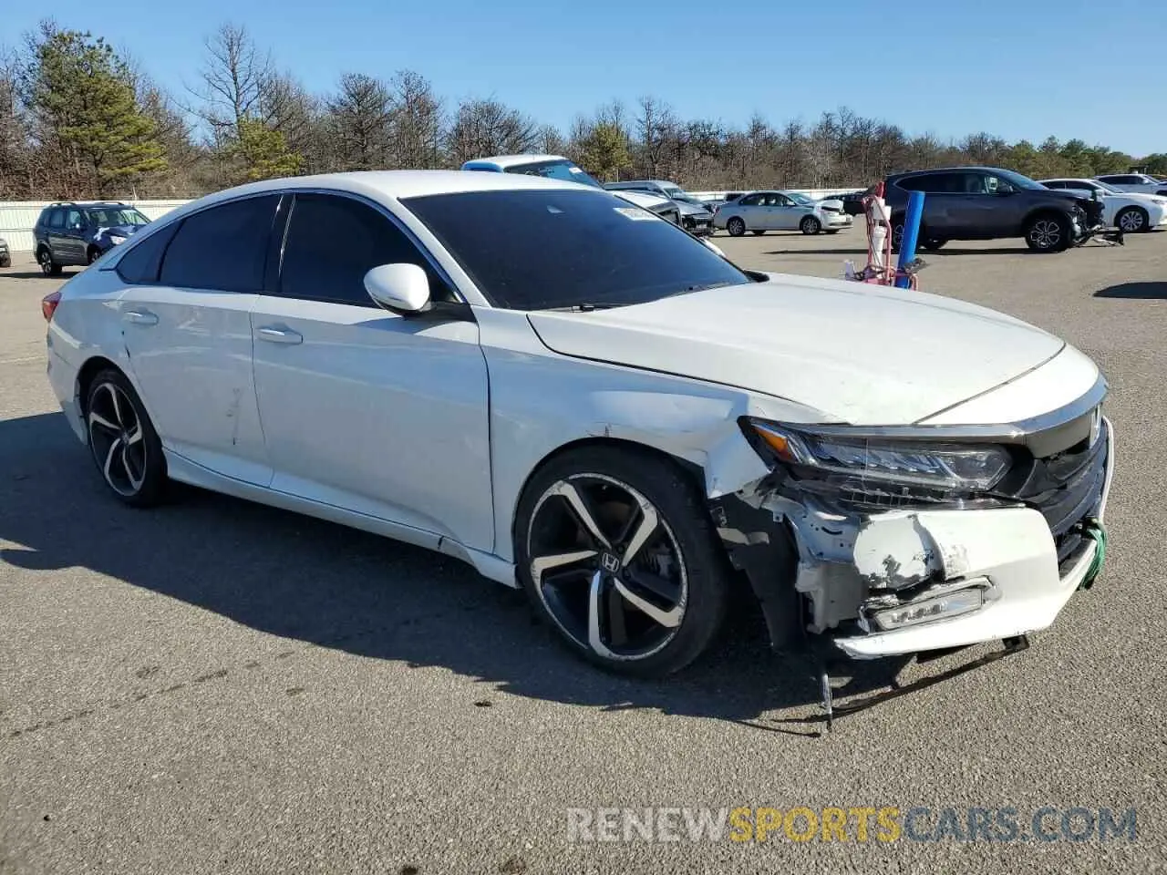 4 Photograph of a damaged car 1HGCV1F34KA160791 HONDA ACCORD 2019
