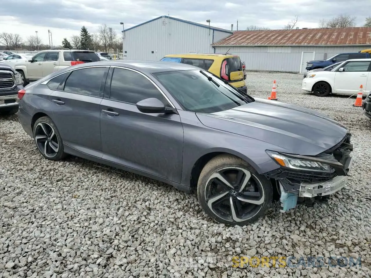4 Photograph of a damaged car 1HGCV1F34KA169071 HONDA ACCORD 2019