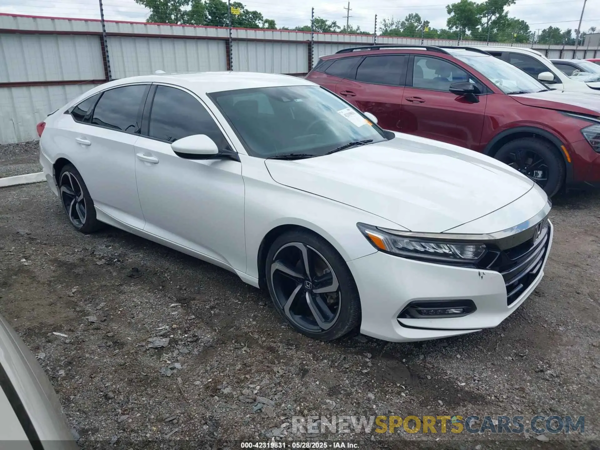 1 Photograph of a damaged car 1HGCV1F34KA175887 HONDA ACCORD 2019