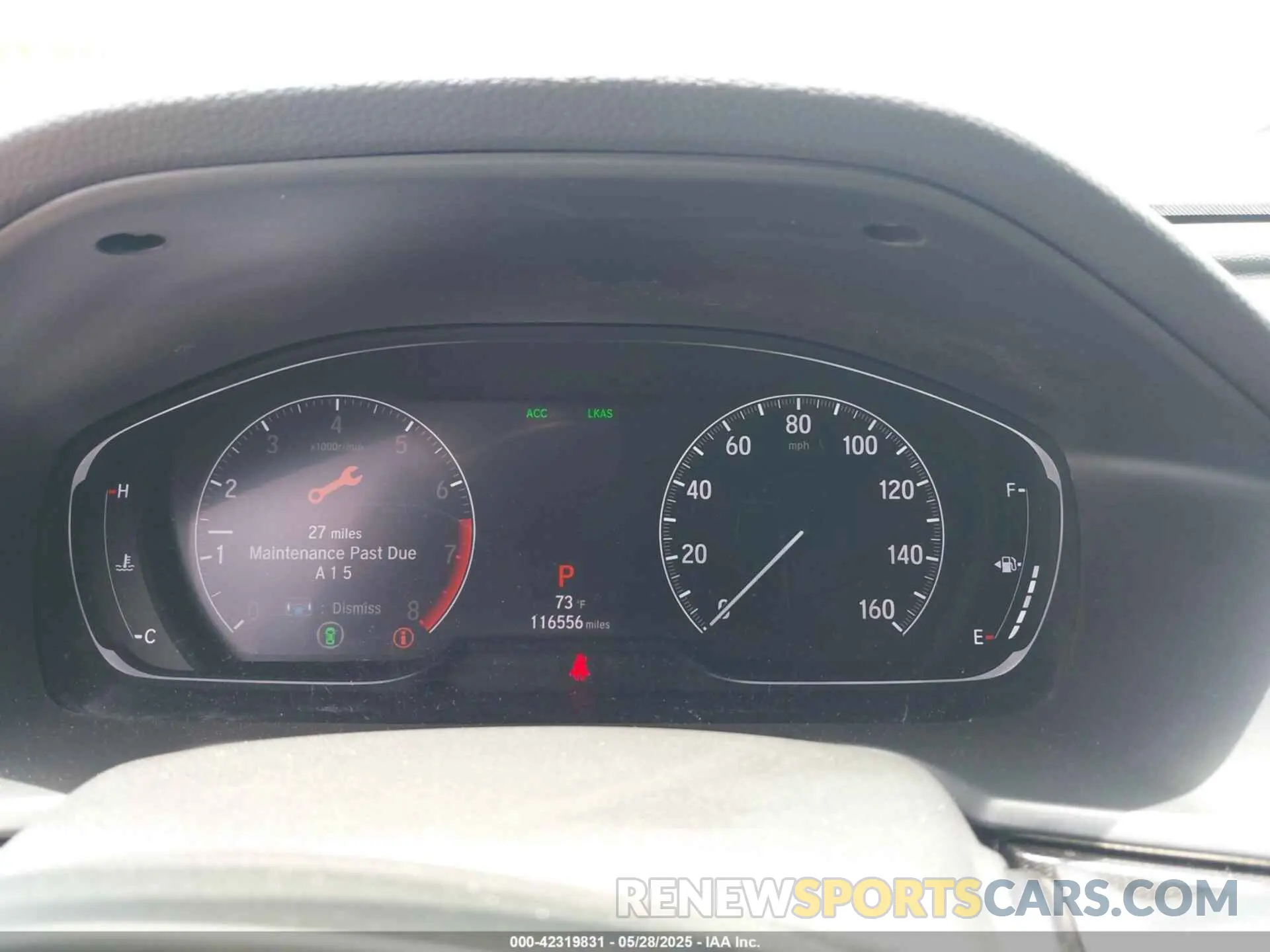 7 Photograph of a damaged car 1HGCV1F34KA175887 HONDA ACCORD 2019