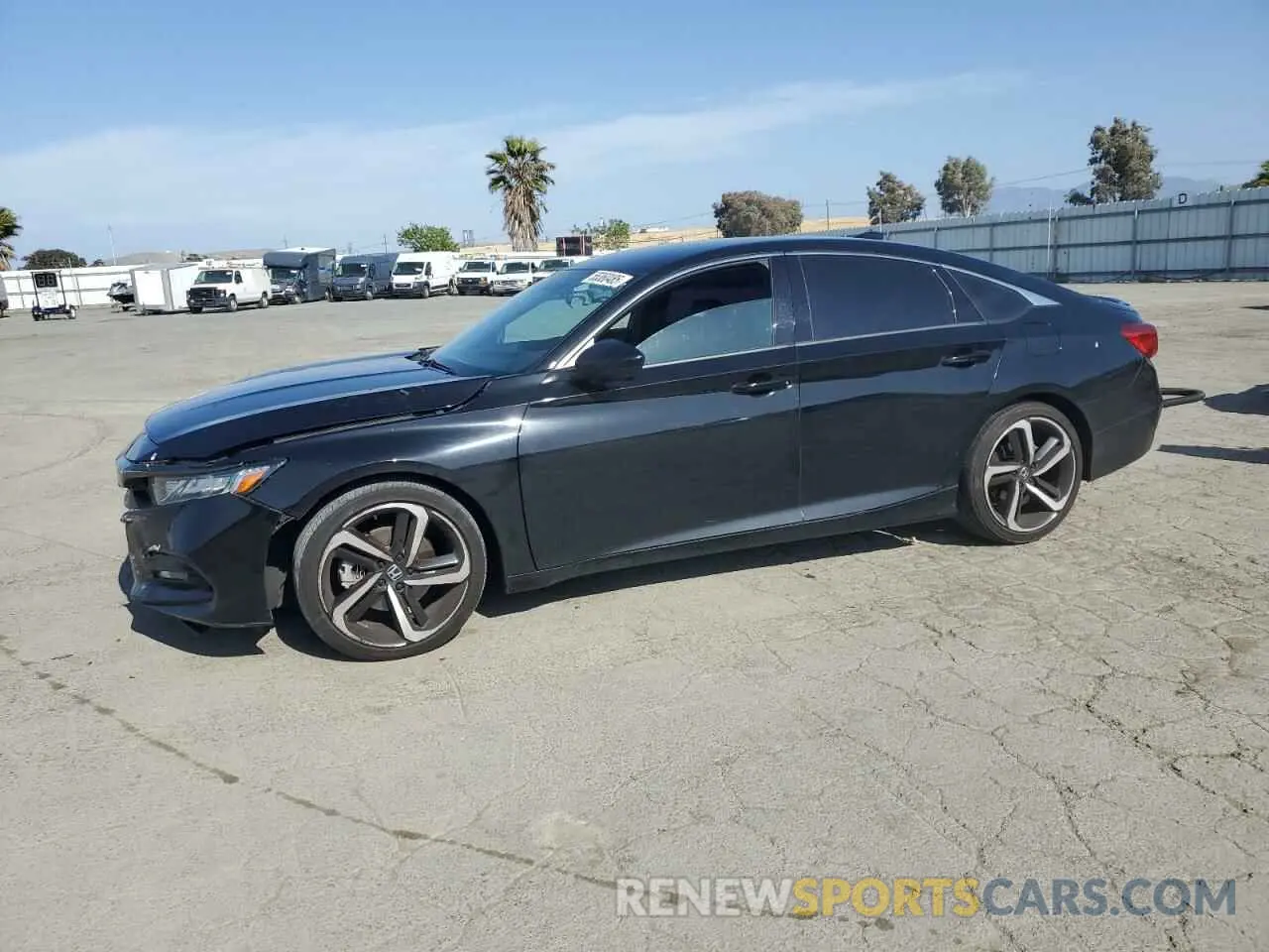 1 Photograph of a damaged car 1HGCV1F34KA176229 HONDA ACCORD 2019