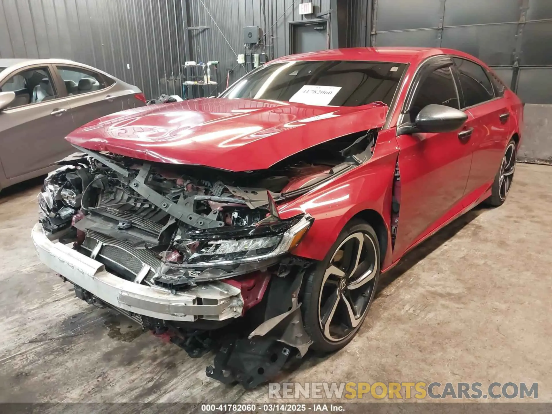 2 Photograph of a damaged car 1HGCV1F35KA001519 HONDA ACCORD 2019