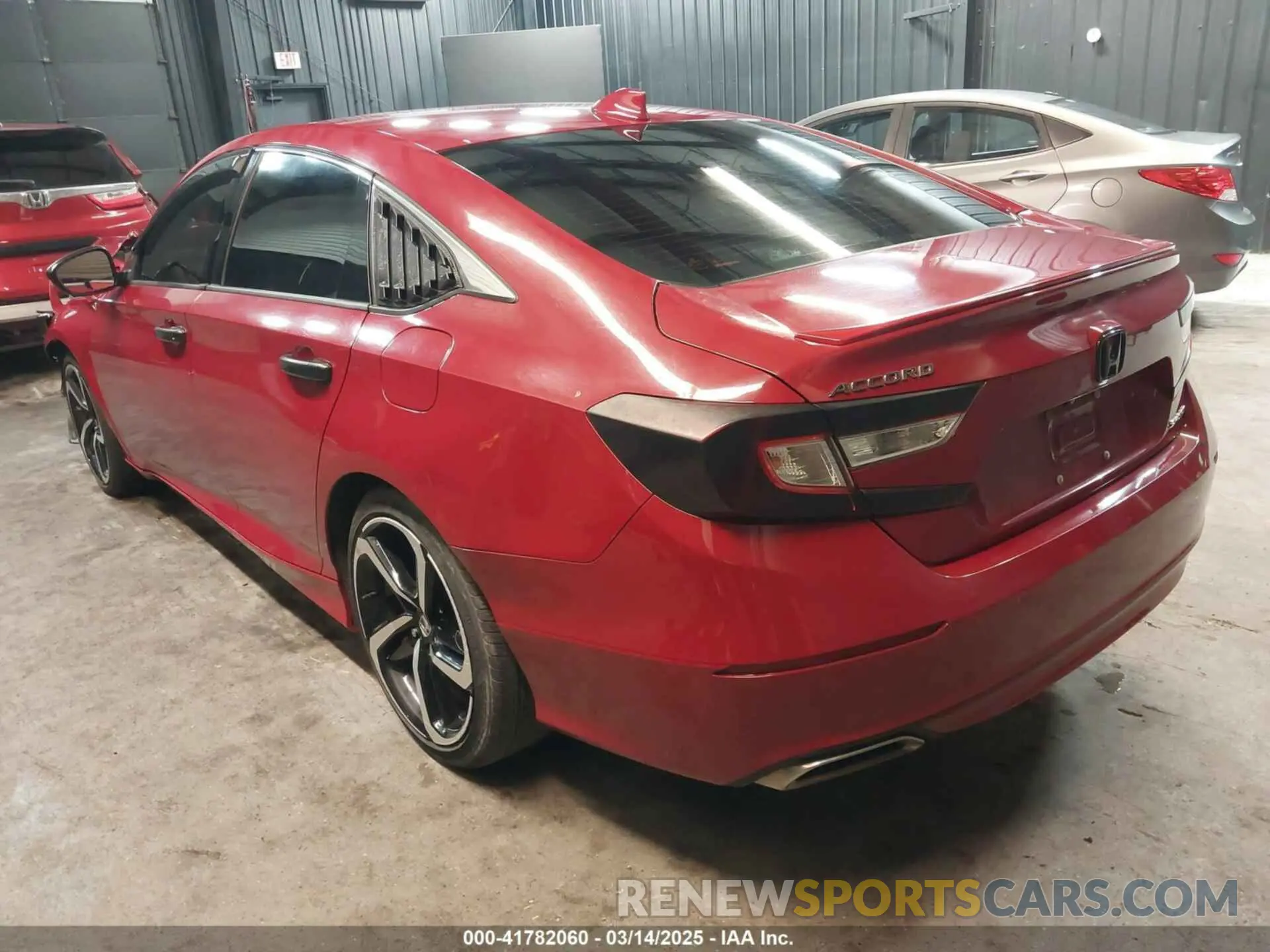 3 Photograph of a damaged car 1HGCV1F35KA001519 HONDA ACCORD 2019