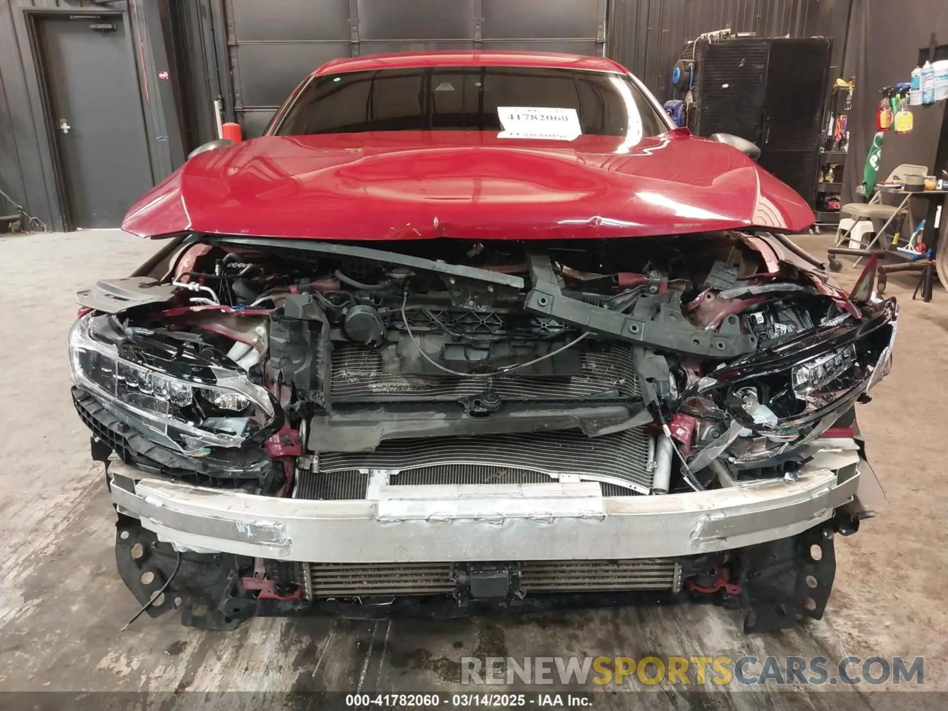6 Photograph of a damaged car 1HGCV1F35KA001519 HONDA ACCORD 2019