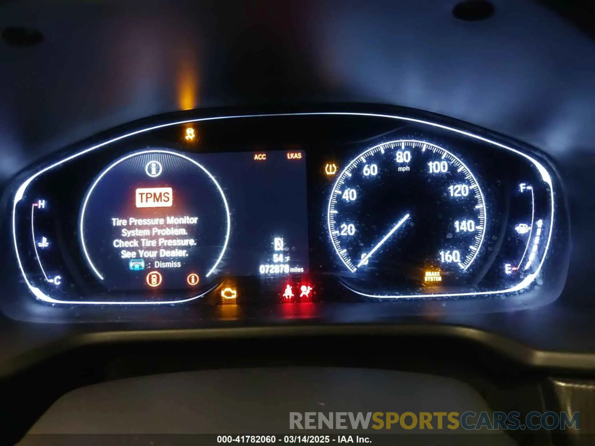 7 Photograph of a damaged car 1HGCV1F35KA001519 HONDA ACCORD 2019