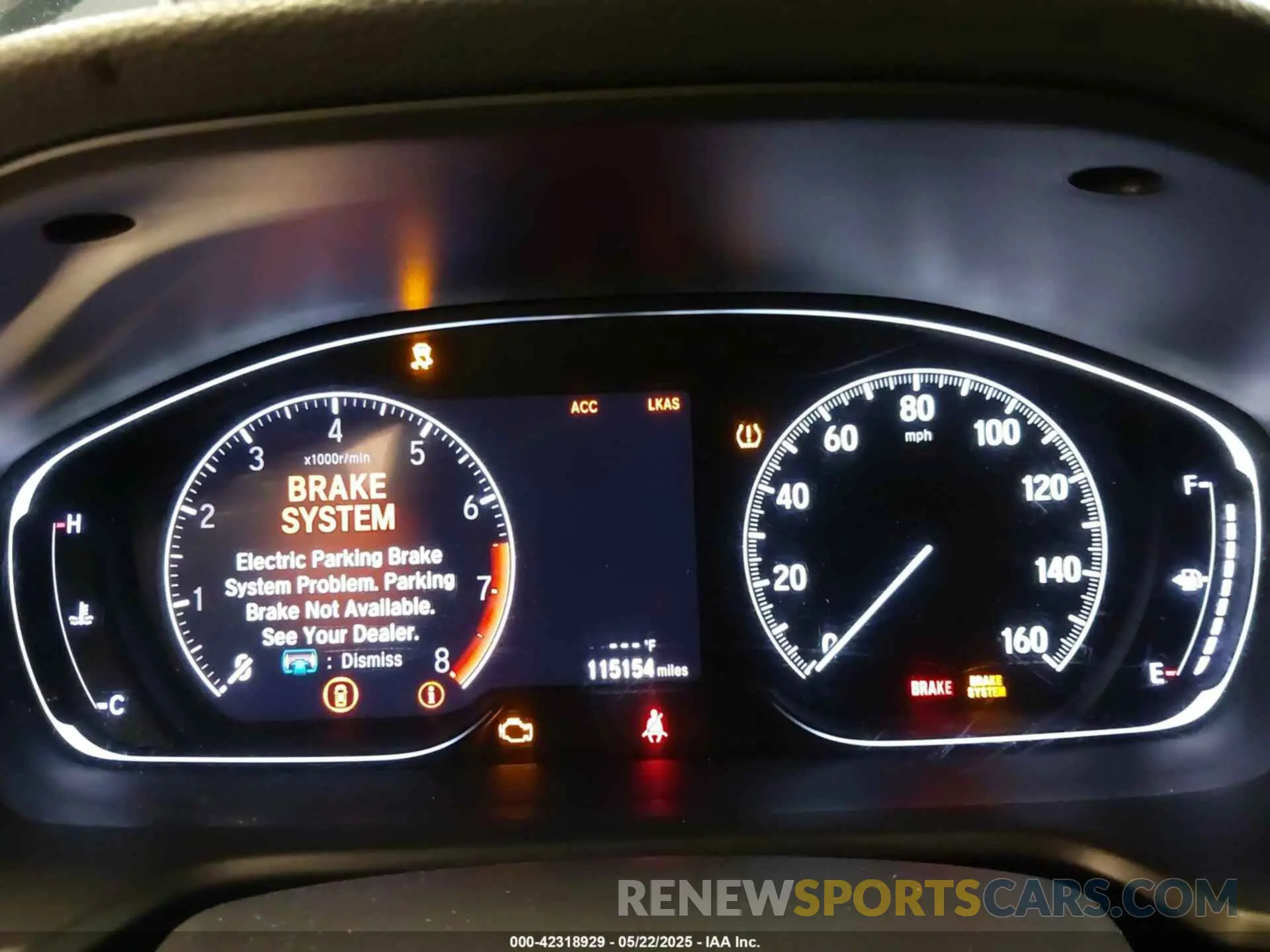 7 Photograph of a damaged car 1HGCV1F35KA005750 HONDA ACCORD 2019
