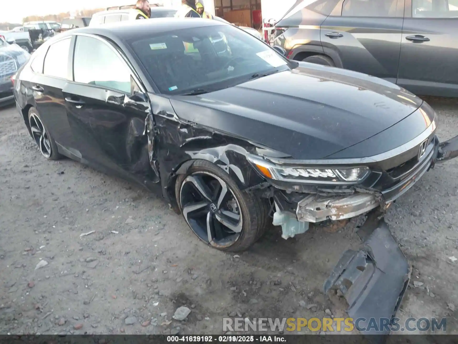 1 Photograph of a damaged car 1HGCV1F35KA006364 HONDA ACCORD 2019