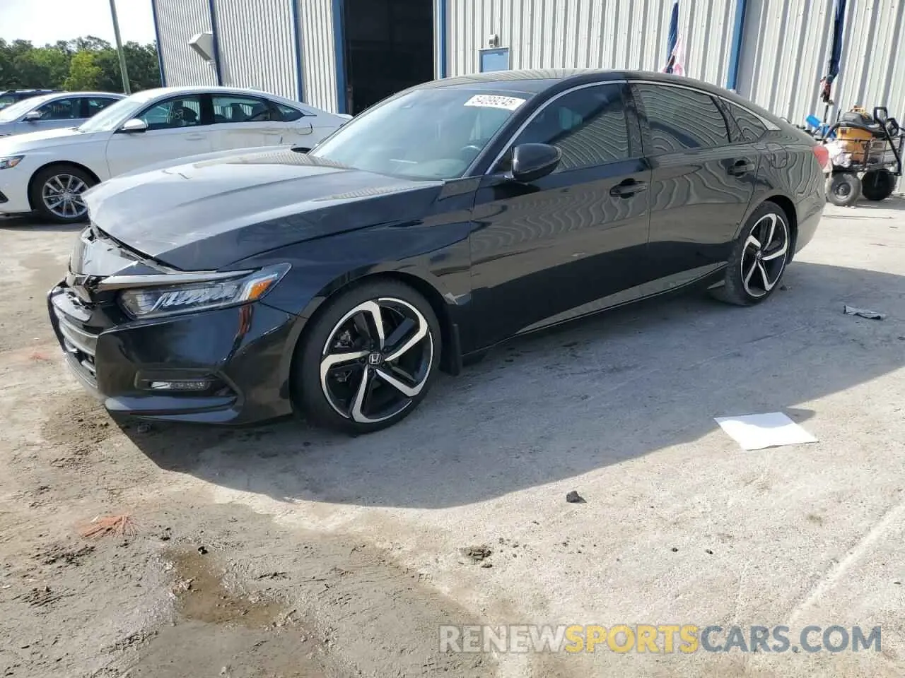 1 Photograph of a damaged car 1HGCV1F35KA010091 HONDA ACCORD 2019