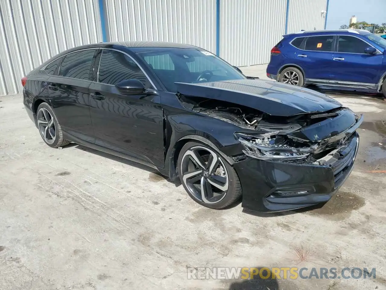 4 Photograph of a damaged car 1HGCV1F35KA010091 HONDA ACCORD 2019
