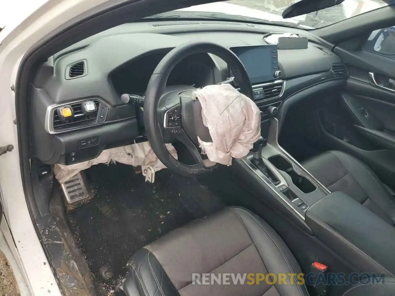 8 Photograph of a damaged car 1HGCV1F35KA010608 HONDA ACCORD 2019