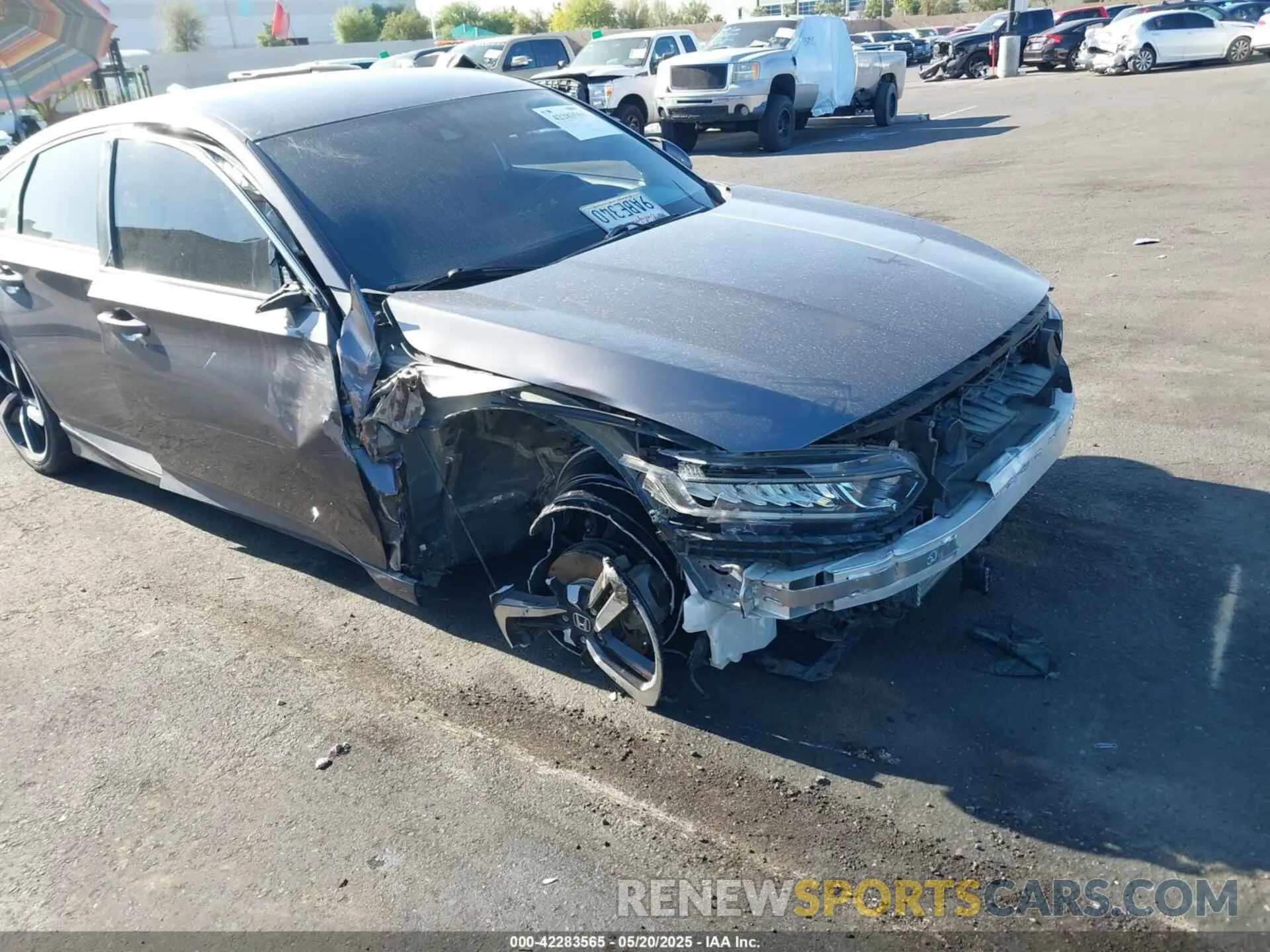 6 Photograph of a damaged car 1HGCV1F35KA018546 HONDA ACCORD 2019