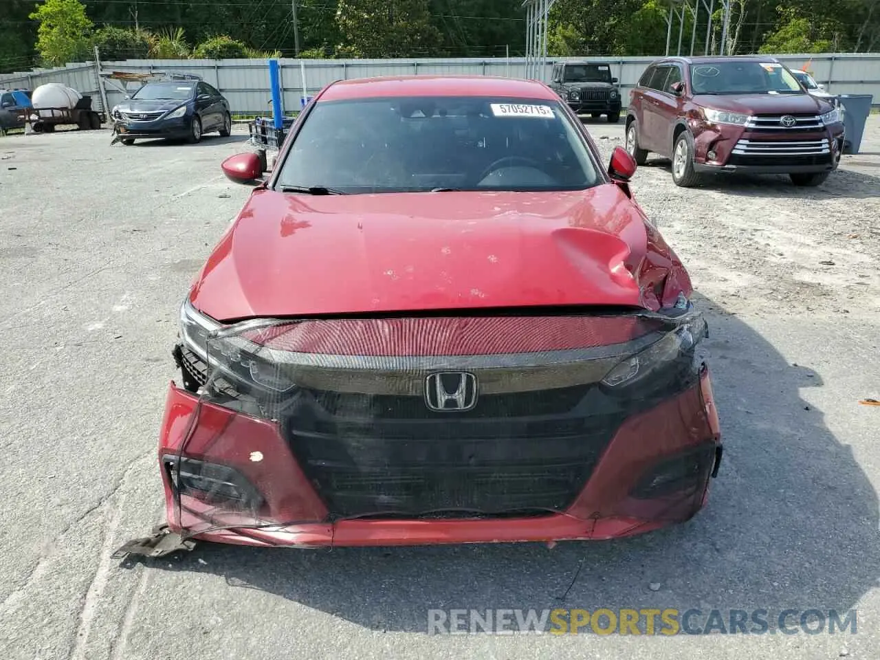 5 Photograph of a damaged car 1HGCV1F35KA027005 HONDA ACCORD 2019