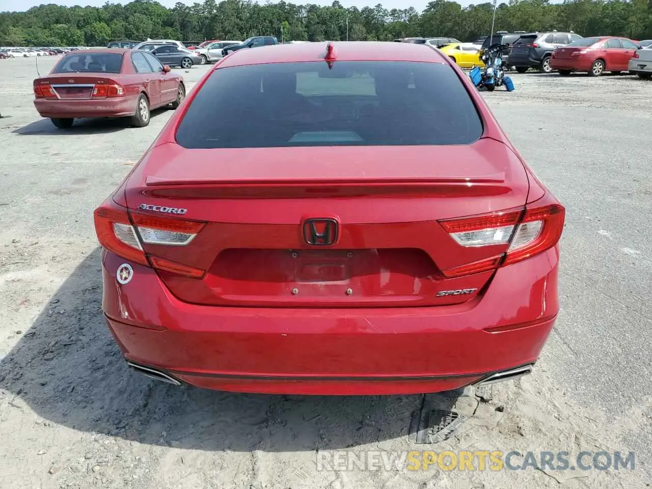 6 Photograph of a damaged car 1HGCV1F35KA027005 HONDA ACCORD 2019