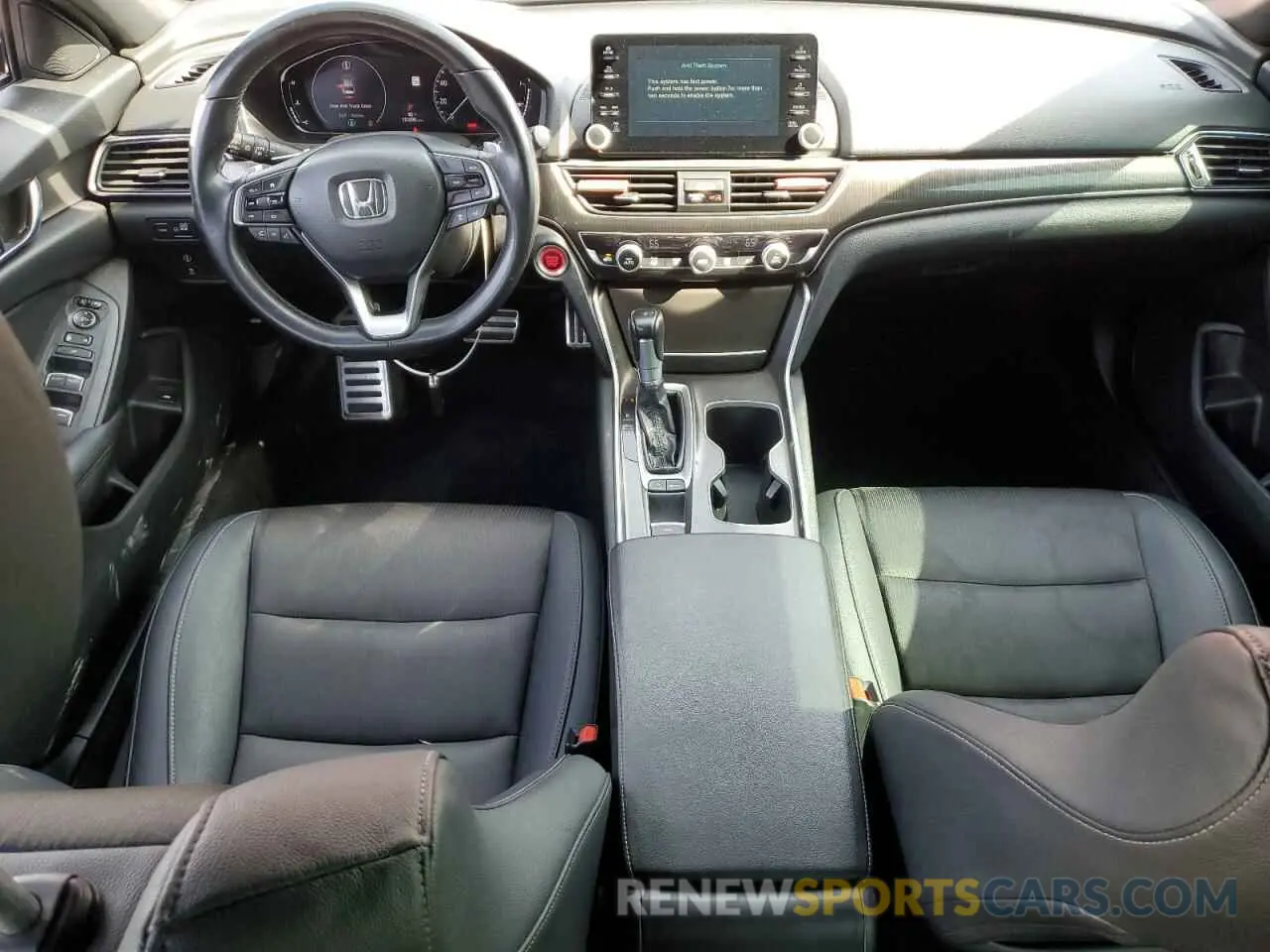 8 Photograph of a damaged car 1HGCV1F35KA027005 HONDA ACCORD 2019