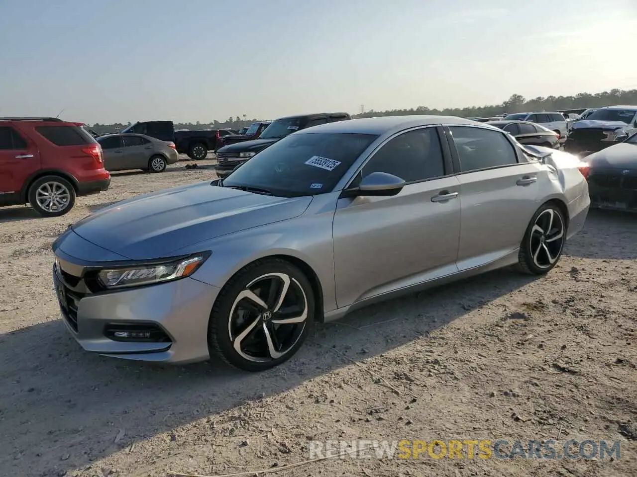1 Photograph of a damaged car 1HGCV1F35KA046086 HONDA ACCORD 2019