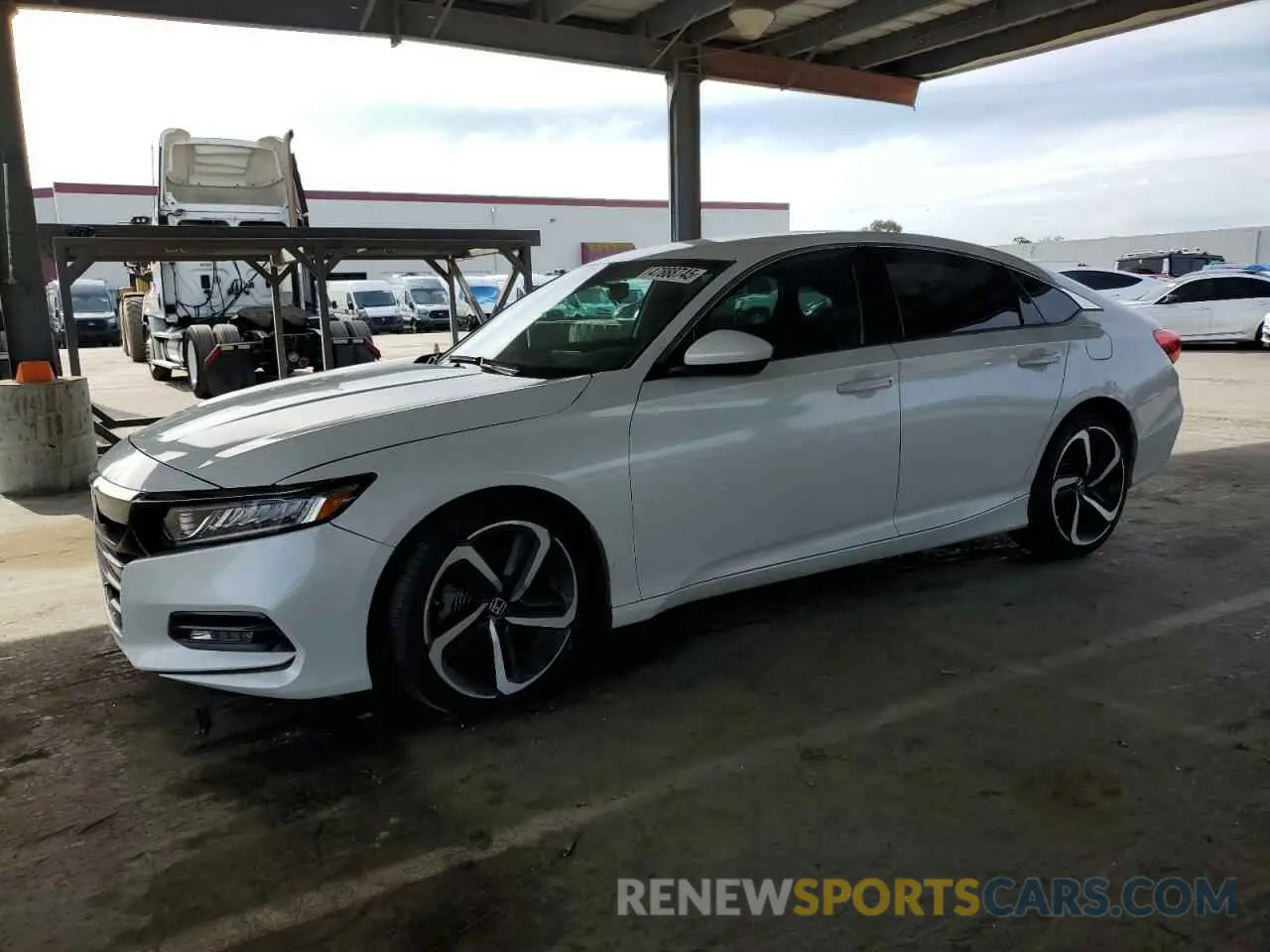 1 Photograph of a damaged car 1HGCV1F35KA049568 HONDA ACCORD 2019