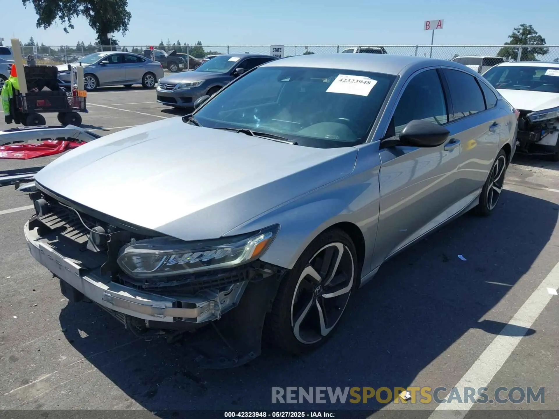 2 Photograph of a damaged car 1HGCV1F35KA051787 HONDA ACCORD 2019
