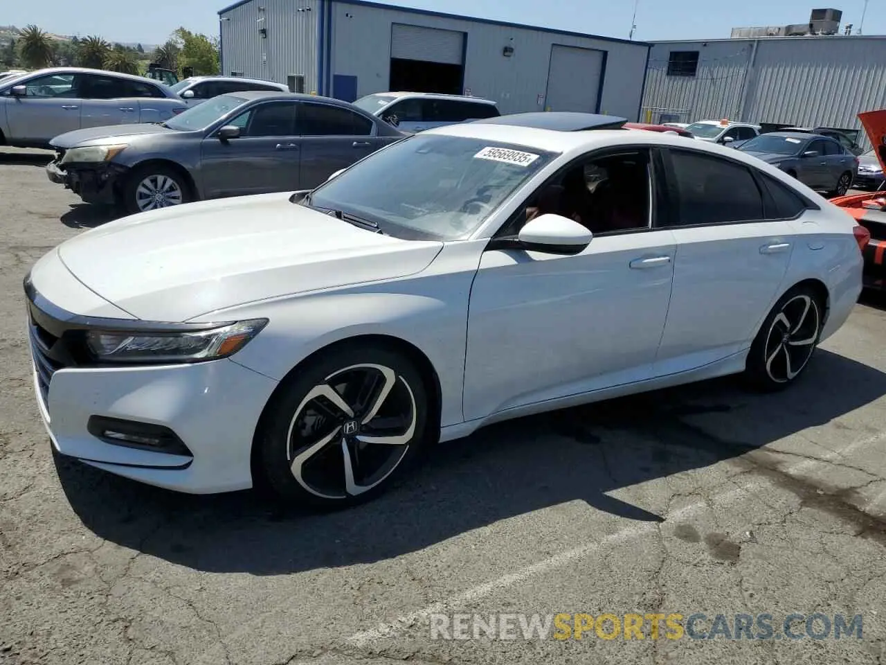 1 Photograph of a damaged car 1HGCV1F35KA062109 HONDA ACCORD 2019