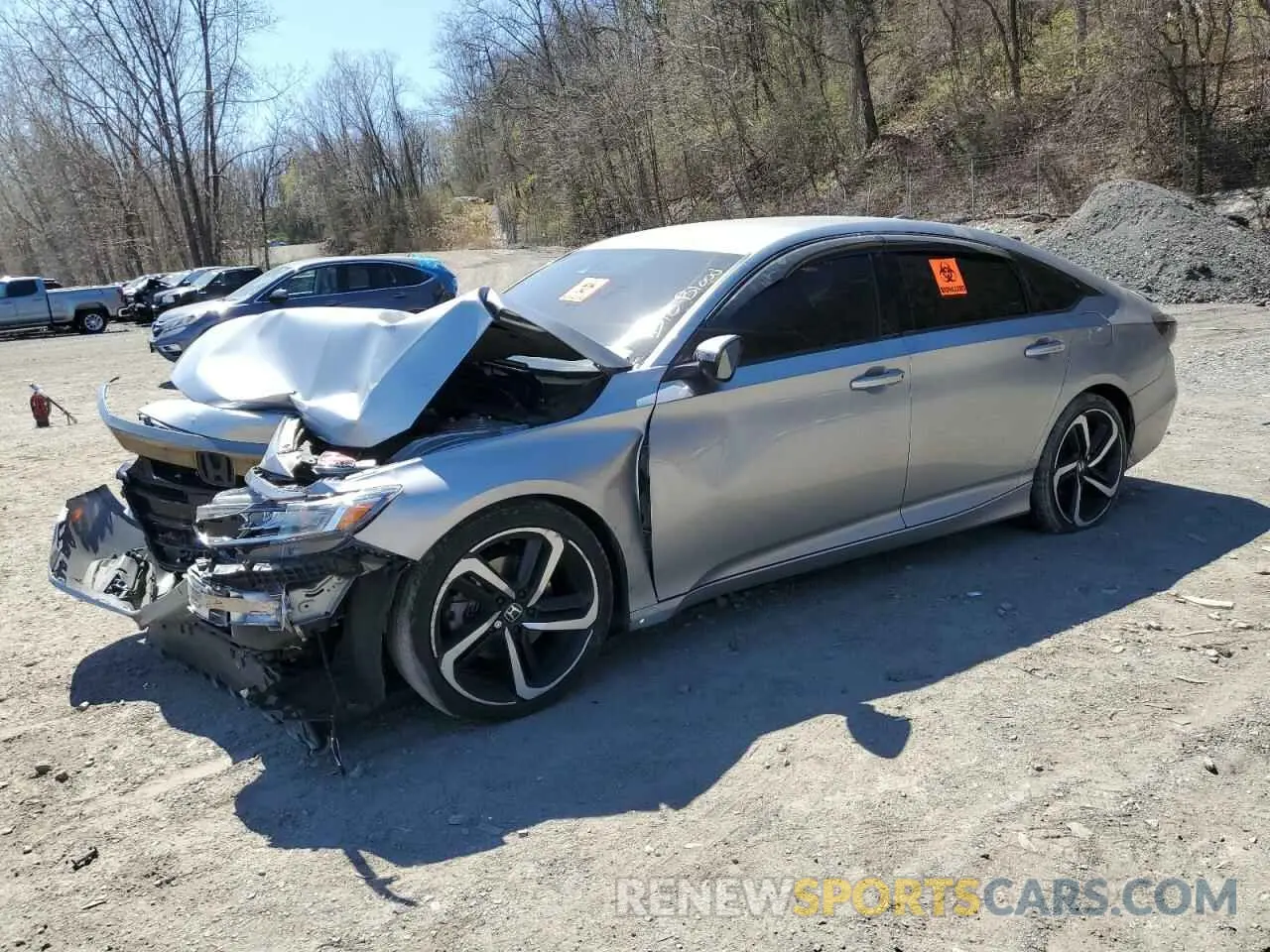 1 Photograph of a damaged car 1HGCV1F35KA070548 HONDA ACCORD 2019