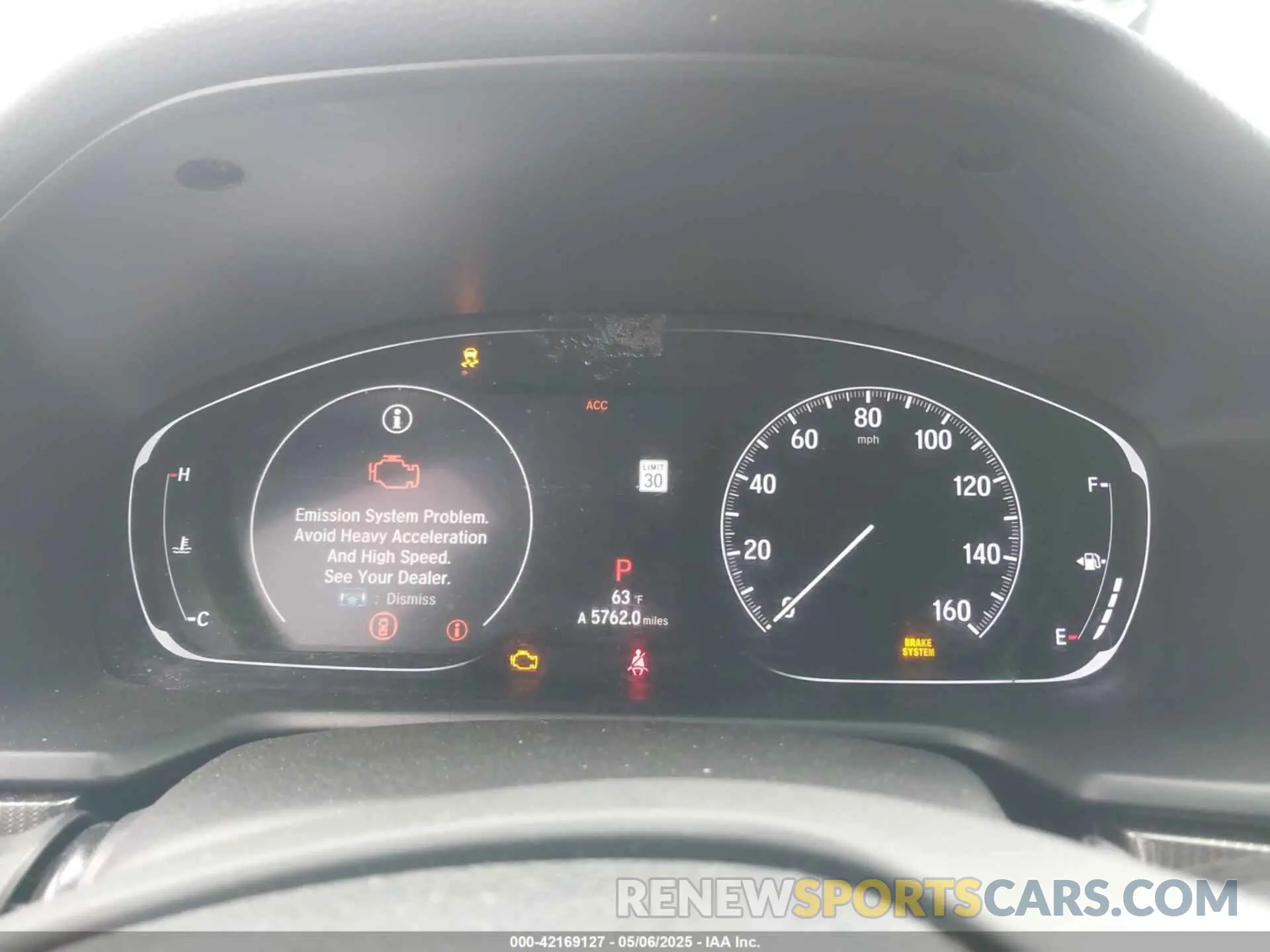 7 Photograph of a damaged car 1HGCV1F35KA083073 HONDA ACCORD 2019