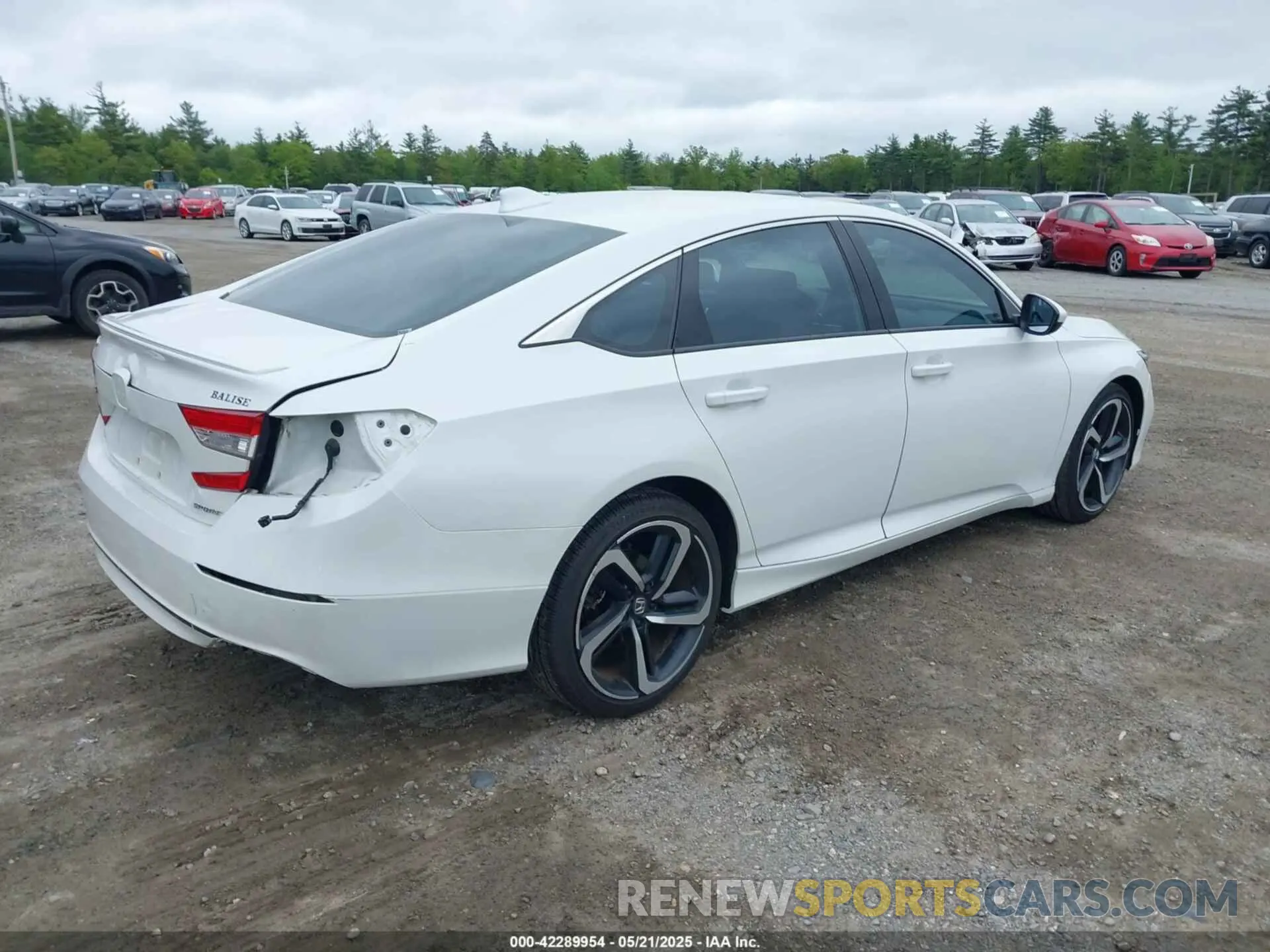 4 Photograph of a damaged car 1HGCV1F35KA088516 HONDA ACCORD 2019