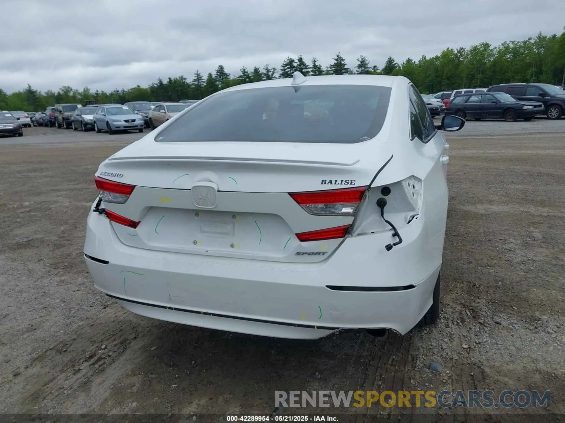 6 Photograph of a damaged car 1HGCV1F35KA088516 HONDA ACCORD 2019