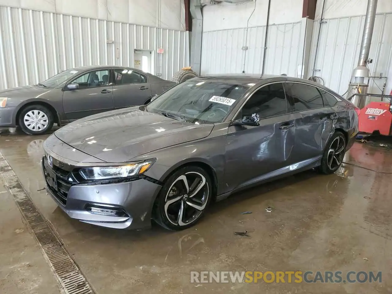 1 Photograph of a damaged car 1HGCV1F35KA092355 HONDA ACCORD 2019