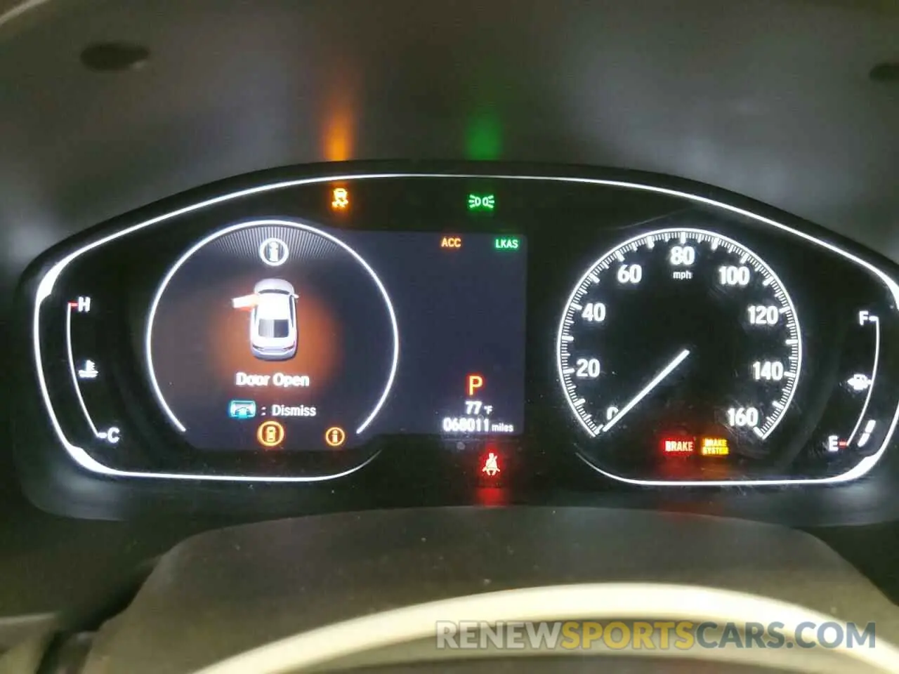 9 Photograph of a damaged car 1HGCV1F35KA092355 HONDA ACCORD 2019