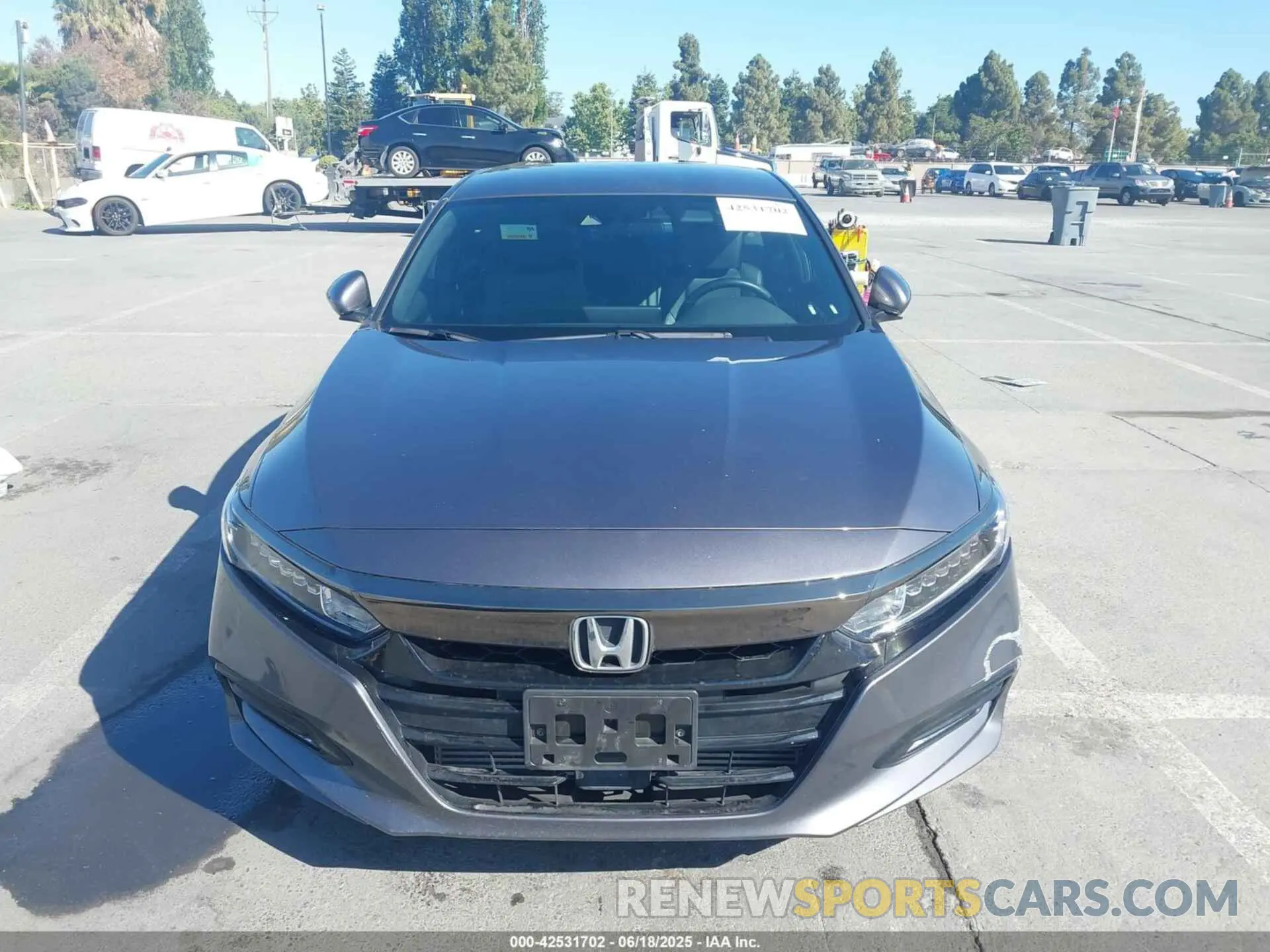 6 Photograph of a damaged car 1HGCV1F35KA098575 HONDA ACCORD 2019