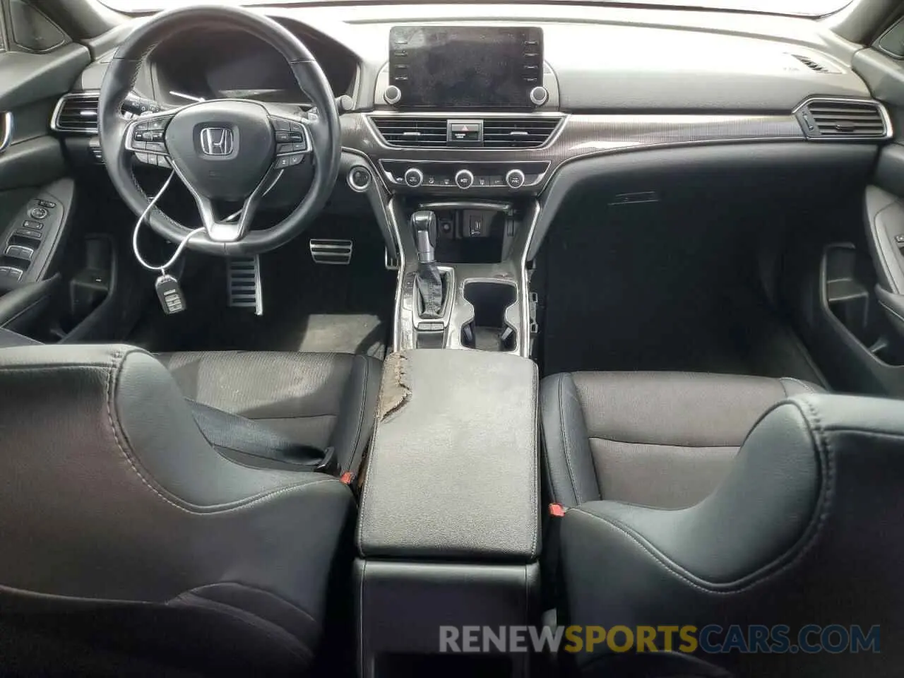 8 Photograph of a damaged car 1HGCV1F35KA100907 HONDA ACCORD 2019