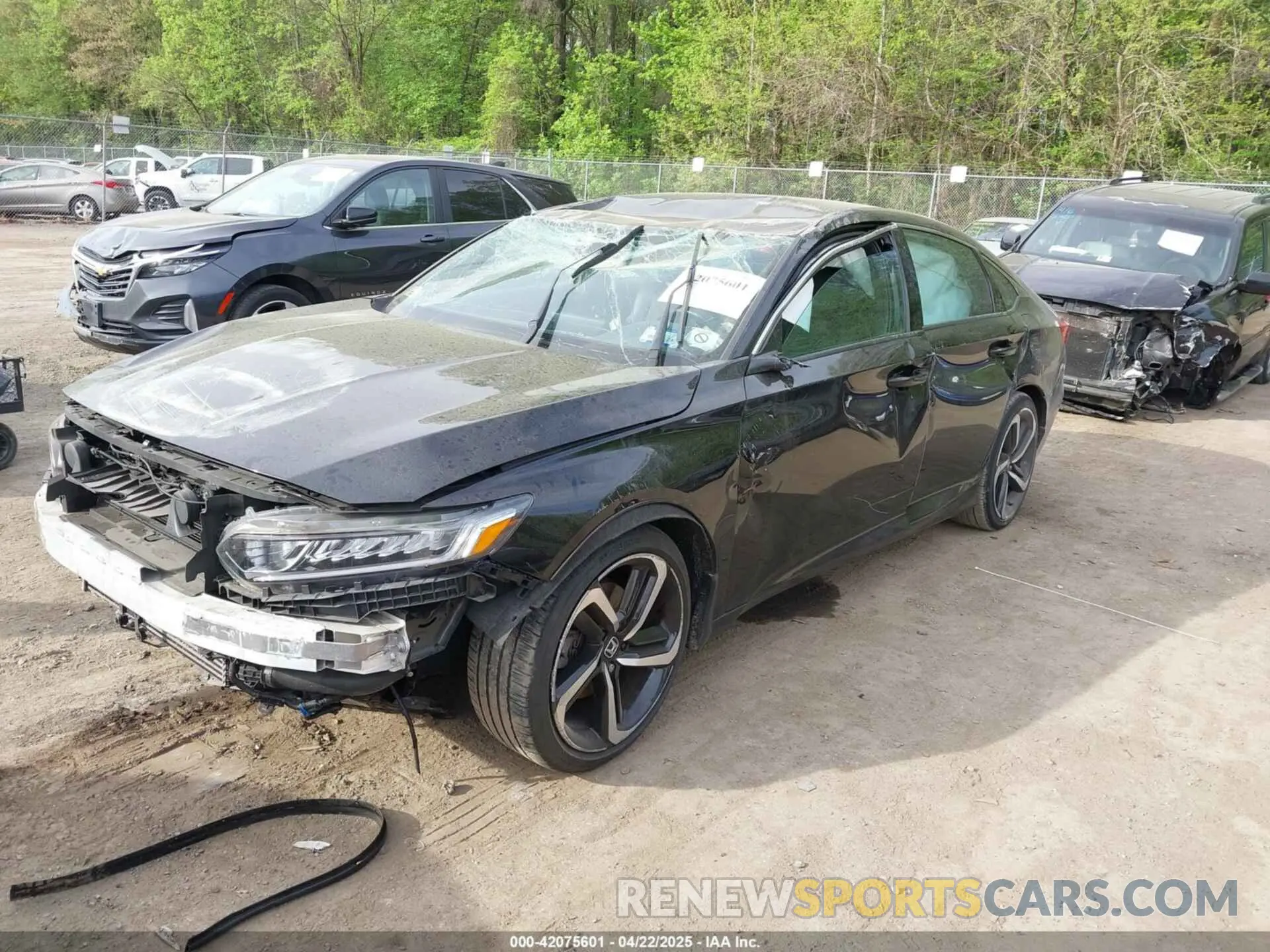 2 Photograph of a damaged car 1HGCV1F35KA115665 HONDA ACCORD 2019