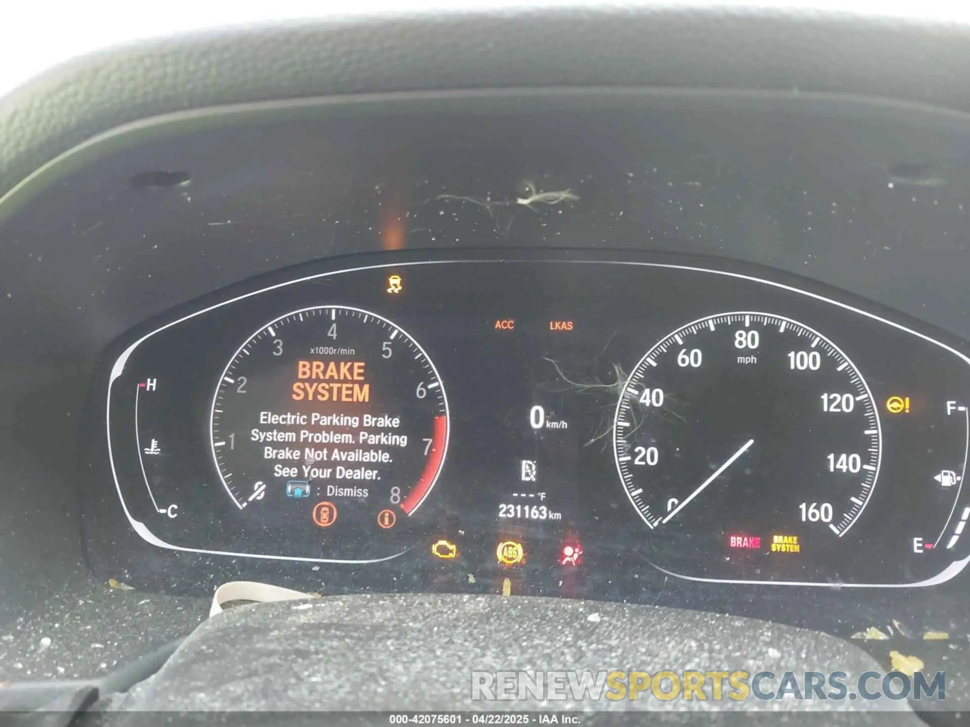 7 Photograph of a damaged car 1HGCV1F35KA115665 HONDA ACCORD 2019