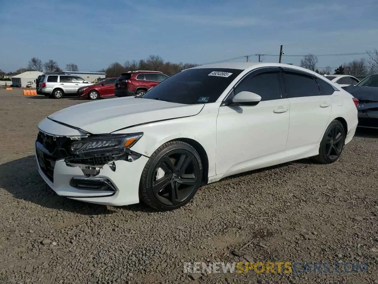 1 Photograph of a damaged car 1HGCV1F35KA120378 HONDA ACCORD 2019