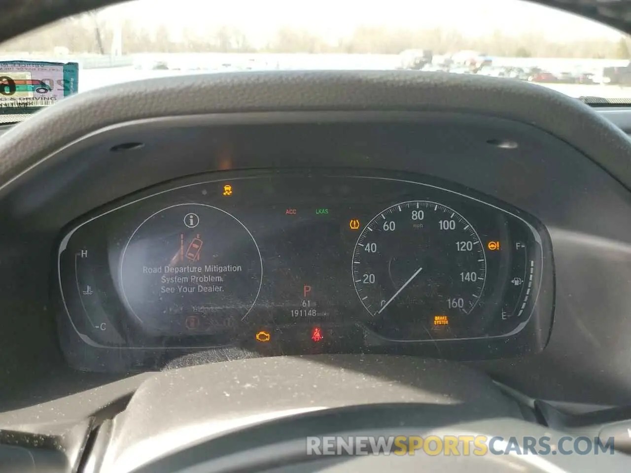9 Photograph of a damaged car 1HGCV1F35KA120378 HONDA ACCORD 2019